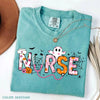 Comfort Colors Spooky Nurse Halloween Shirt – Spooktacular Nursing Tee, Hospital Humor Top, Medical Professional Gift for Women