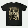 Larry Bird Retro 90s Graphic T-Shirt by Dog Mom Hat