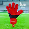 ONEKEEPER VECTOR Junior Red for Kids & Junior Goalkeepers | Removable Finger Saves | Spines Sold Separately