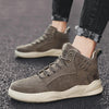 Business Men's High Quality Casual Shoes Fashion Trend Men's Sports Leather Shoes Comfortable Lace-Up Non-Slip Walking Shoes Leather Luxury Non-Slip Hiking Boots Outdoor Lightweight Shoes by Stevvex