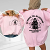 "Dead Husband Club" Sweatshirt – Funny "Go Ahead, Tell My Husband" Slogan, Unisex Graphic Tee, Soft Cotton by Dog Mom Hat