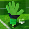 ONEKEEPER VECTOR Junior Green Kids & Junior Goalkeepers | Removable Finger Saves | Spines Sold Separately