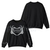 STFUATTDLAGG Gothic Sweatshirt | Dark Romance Trope Jumper | Like A Good Girl Bookish Aesthetic Crewneck | Smutty Book Club Apparel