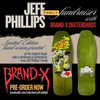 Jeff Phillips BBC Gundam Limited Edition, HAND-PAINTED Deck (1 of 20) by Brand-X Skateboards