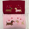 Embroidered Dachshund Valentine’s Day Sweatshirt by Dog Mom Hat