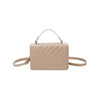 Dazzling Bags For Women Chain Crossbody Bags In Pu Leather Female Fashionable Shoulder Bag Ladies Handbags Simple Messenger Bag Casual Indentation Western Style Portable Women by Stevvex