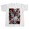 Halloween Horror Anime T-Shirt - Spooky Japanese Graphic Tee, Edgy Fall Wear