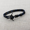 Modern Fashion Airplane Anchor Bracelets Men Charm Rope Chain Paracord Bracelet Women Male Air Force Style Wrap Metal Sport Hook Gift by Stevvex