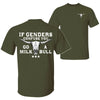 "If Gender Confuse You..." Funny Sarcastic T-Shirt - 2-Sided Unisex Quote Tee, Humor Apparel