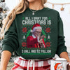 Baby Billy '8-Ball And 2 Million' Ugly Christmas Sweatshirt – Funny Uncle Baby Billy Quote Jumper, The Righteous Gemstones Holiday Gift by Dog Mom Hat