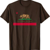 California Republic Flag T-Shirt - Patriotic State Travel USA Gift Tee, California Bear Apparel