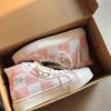 Pink Women's Luxury Canvas Sneakers Flats New Casual Tennis Basketball Canvas Shoes High-top Fashion Sneakers Slip On Walking Shoe Athletic Shoes For Gym Running Work by Stevvex