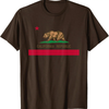 California Republic Flag T-Shirt - Patriotic State Tee for USA Travel & Gifts by Dog Mom Hat