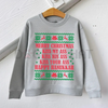 Funny Opossum Christmas Sweater – Overstimulated But Festive Ugly Holiday Sweatshirt by Dog Mom Hat