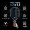 CRBN 1 TruFoam WAVES - Pickleball Paddle by The Mad Pickler