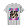 "Even Baddies Get Saddies" Meme Tee - Unisex Raccoon T-Shirt, Oddly Specific Viral Shirt