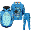 Derpy Tiger Costume Hoodie Jogger – Kpop Demon Hunters Outfit, Huntrix Kpop Cosplay, K-pop Movie Gift by Dog Mom Hat