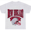 Football Fan Graphic T-Shirt - Customizable Team Apparel