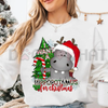 "I Want a Hippopotamus for Christmas" Sweatshirt by Dog Mom Hat