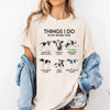Things I Do In My Spare Time - Cow T-Shirt by EnjoyMyDesign LLC