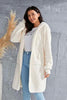 Red Double Take Full Size Hooded Teddy Bear Jacket with Thumbholes Ultra-Cozy & Stylish Comfortable Outerwear by Stevvex