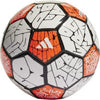 adidas Unisex-Adult Messi Club Ball White/Black/Solar Red 3 by EasyOptionXY