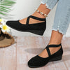 Elastic Band Platform Wedge Pumps – 6 Colors EU 35–43 by FitiqueFit