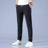 🧊 Men's Ice Silk Plus Size Straight-Leg Pants by FitiqueFit