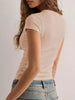Elegant Wrap V-Neck Slim Fit T-Shirt by Simply Love
