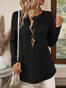 Plus Size Casual Waffle Knit Long Sleeve T-Shirt by Simply Love