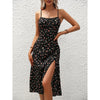 🌸 Women's Polka Dot Suspender Maxi Dress – Summer Elegance with a Flirty Twist by FitiqueFit