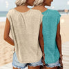 2-Pack Wildflowers Graphic Print V-Neck Tee Tops by FitiqueFit