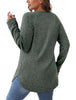 Casual Ribbed Knit Long Sleeve T-Shirt by Simply Love