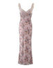 Sling Long Lace Collar Slim-fit Hip Skirt