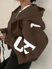 Women’s Zip-Up Printed Sweatshirt – Long Sleeve Casual Jacket by FitiqueFit