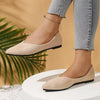 Women's Suede Pointed-Toe Flat Shoes by FitiqueFit