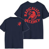 "Radicalized By Basic Decency" T-Shirt – Political Protest Shirt by Dog Mom Hat