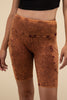 Mineral Wash Wide Waistband Pocket Leggings