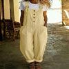 Women's Vintage High-Waist Straight-Leg Overalls – Sleeveless Suspender Jumpsuit by FitiqueFit