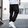 Men’s Multi‑Pocket Drawstring Cargo Pants by FitiqueFit