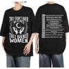They Didn’t Burn Witches Shirt – Feminist History Graphic Tee, Women’s Rights Awareness Top by Dog Mom Hat