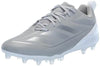 adidas Adizero Electric.2 American Football Sneaker Grey/Silver Metallic/White 1 US Unisex Little Kid by EasyOptionXY