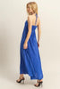 Knotted Detail Halter Neck Flowy Maxi Dress For Summer Elegant, Romantic, and Graceful with Chic Halter Neck Design and Flowy Maxi Length for a Stunning Look by Stevvex