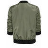 Minimalist Color-Block Stand-Collar Zip Jacket by FitiqueFit