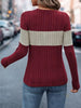 Color Block Round Neck T-Shirt by Simply Love
