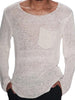 Men's Plus Size Round Neck Long Sleeve Knit T-Shirt