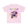 Huntrix Star Shirt – Kpop Huntrix Tee Featuring Mira, Rumi, Zoey & Derpy Tiger, Gift for Fans by Dog Mom Hat