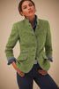 Women’s Color-Block Woolen Jacket – Multi-Button Casual Elegant Coat by FitiqueFit