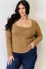Basic Bae Full Size Ribbed Long Sleeve T-Shirt