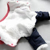 Pet Poodle Dog Clothes Cotton-padded Coat Four-leg Fleece-lined by My Store